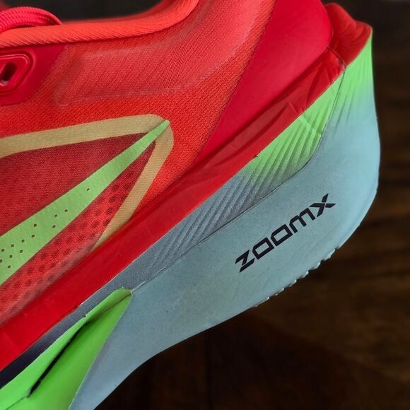 Nike Zoom Fly 6 Bright Crimson Lime Blast Running Shoes LE FN8455-601 Women’s 7 - Picture 13 of 16